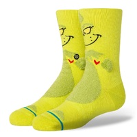 Stance Youth Socks Grinch 3D Green US 3-5.5 image