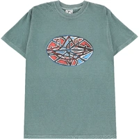 Limosine Tee Life Is Good Pigment Dyed Blue Spruce image