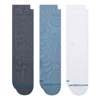 Stance Socks Icon 3pk Crew Turbulance US 9-12 image