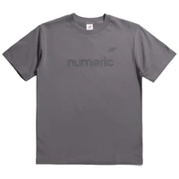 New Balance NB Numeric Tee Rubber Embossed Text Relaxed Castlerock image