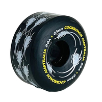 Cockroach Wheels Retro 63mm 96a Black image
