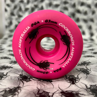 Cockroach Wheels Originals 63mm 96a Pink image