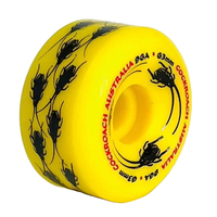 Cockroach Wheels Originals 63mm 96a Yellow image