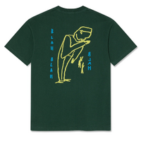 Polar Skate Co. Tee Blah Blah Blah Dark Green image