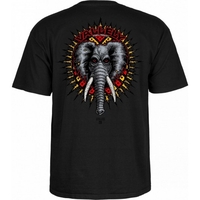 Powell Peralta Tee Vallely Elephant Black image