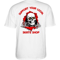 Powell Peralta Tee Support Your Local White image