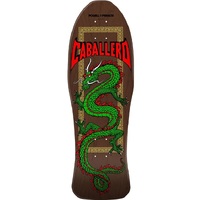 Powell Peralta Deck Caballero Chinese Dragon Brown Stain 10 x 30 Inch image