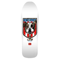 Powell Peralta Deck Frankie Hill Bulldog White/Gold Foil 10 Inch Width image