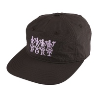 Passport Hat 4 Flowers RPET Workers Cap Dark Chocolate image