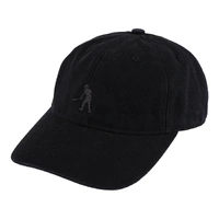 Passport Hat Solid Canvas Leagues Cap R48 Black image