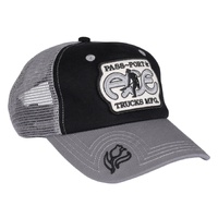 Passport x Ace Hat Packers Trucker Black/Steel image
