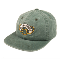 Passport Hat Communal Rings 6 Panel Forest Green image