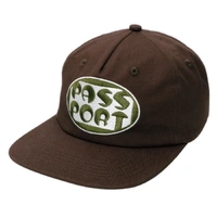 Passport Hat Rounded Workers Chocolate image