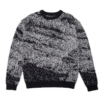 Passport Jumper Cave-In Mohair Crewneck Sweater Black/Grey image