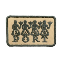 Passport Patch 4 Flowers image