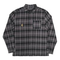 Passport Shirt Potters Mark Workers Flannel Grey image