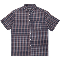 Passport Shirt Workers Check Shirt R44 Navy image