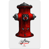 Powell Peralta Sticker Andy Anderson Hydrant 6 Inch image