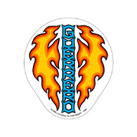 Powell Peralta Sticker Guerrero Dagger 5 Inch image