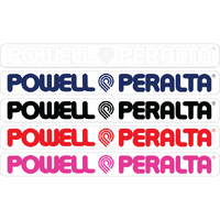 Powell Peralta Sticker Strip Assorted Colours 4 Inch image