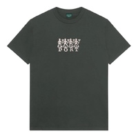 Passport Tee 4 Flowers Organic Cotton Vintage Black image