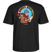 Powell Peralta Tee Bones Brigade Pilot Black image