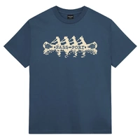 Passport Tee Canoe Harbour Blue image