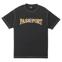 Passport Tee Official Contrast Washed Black image