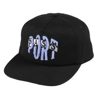 Passport Hat Bulb Logo Black image