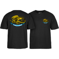 Powell Peralta Youth Tee Oval Dragon Black image