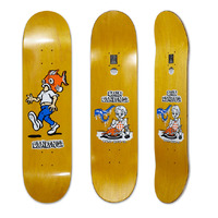 Polar Skate Co. Deck Fish Head Shin Sanbongi 8.375 Inch Width Assorted Stain image