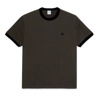 Polar Skate Co. Tee Ringer Dirty Black/Black image
