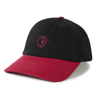 Polar Skate Co. Hat Sai Stroke Logo Black/Redcurrant M/L image