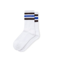 Polar Skate Co. Socks Fat Stripe White/Brown/Blue US 10-12 image