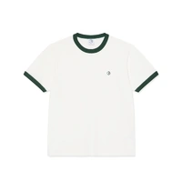 Polar Skate Co. Tee Ringer Cloud White/Dark Green image