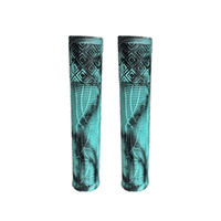 QBP 162mm Scooter Grips Blue Black image