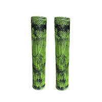 QBP 162mm Scooter Grips Lime Black image