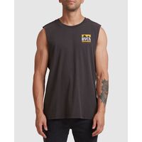 RVCA Muscle Packets Washed Black image