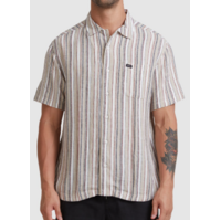 RVCA Shirt Beat Stripe Khaki image