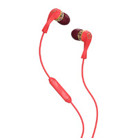 Skullcandy Winkd Wired In Ear Headphones Coral/Floral/Burgundy image