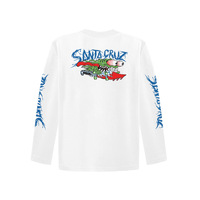 Santa Cruz Youth Tee L/S Meek Slasher White image