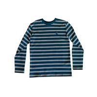 Santa Cruz Youth Tee L/S Screaming Hand Dark Cedar Stripe image