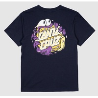 Santa Cruz Youth Tee Slasher Dot Navy image