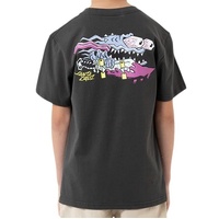 Santa Cruz Youth Tee Meek Scratched Slasher Onyx image