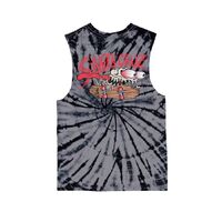Santa Cruz Youth Muscle Bone Slasher Black Tie Dye image