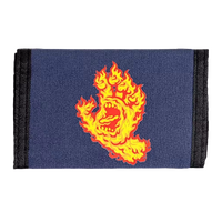 Santa Cruz Wallet Flaming Hand Navy image