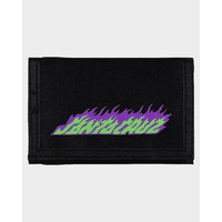 Santa Cruz Wallet Global Flame Dot Velcro Black image