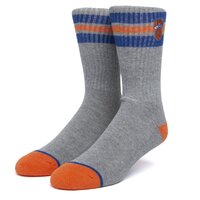 Huf Socks Eastern Stripe Embroidery Heather Grey One Size image