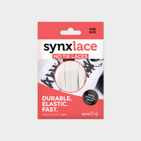 SynxBody Synxlace Elastic Laces White image