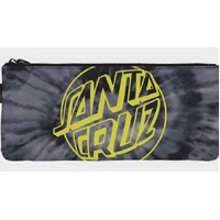 Santa Cruz Pencil Case Fish Eye Dot Tie Dye Black image